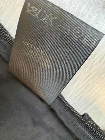 ISABEL MARANT. Vestido asimétrico hilos brillo