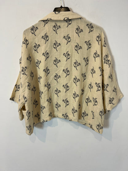 ZARA. Patterned cotton shirt. TM