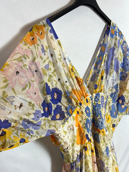 &OTHER STORIES. Vestido midi flores T.38