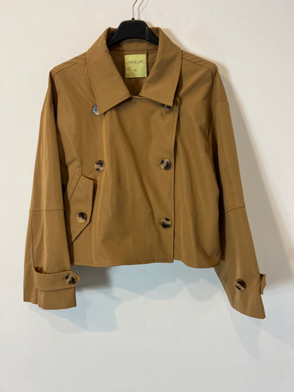 INDI&COLD. Chaqueta camel efecto gabardina. TS/M
