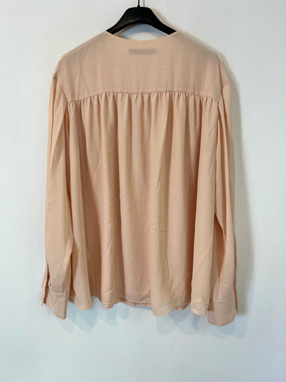 &OTHER STORIES. Blusa rosa plisada T.36