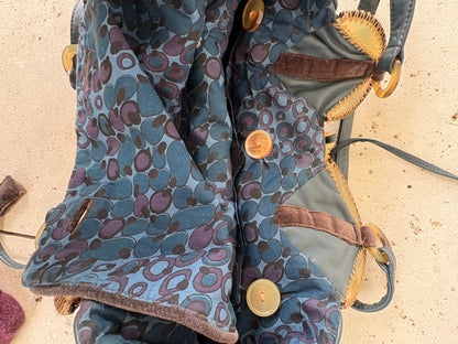 JAMIN PUECH. Bolso de hombro texturas