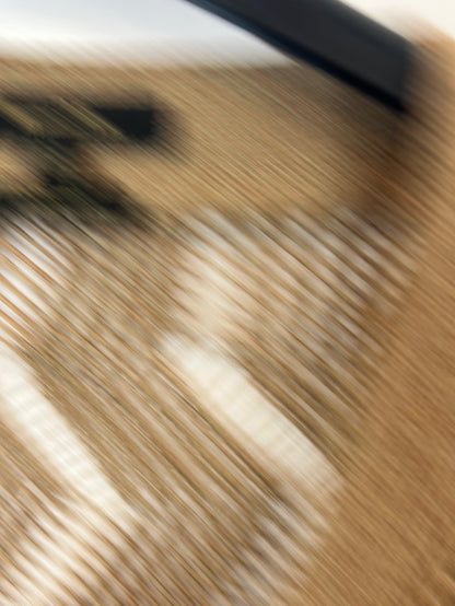 MASSIMO DUTTI. Rebeca beige punto abierto T.m