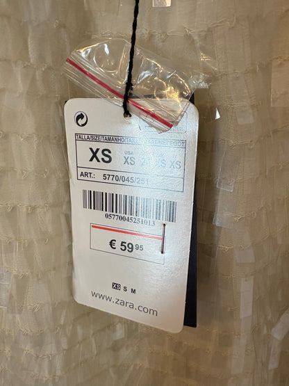 ZARA.Falda lentejuelas rectangulares T.xs