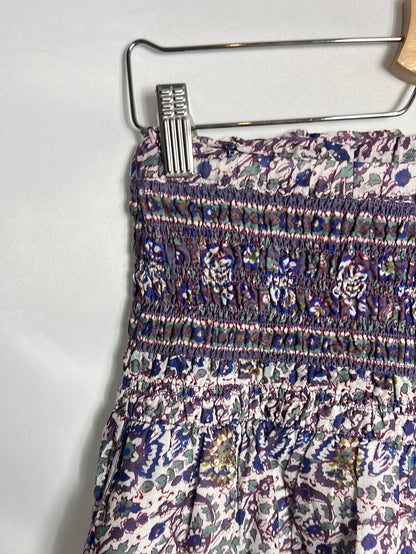 SEA NEW YORK . Pantalón corto efecto falda estampando . TS