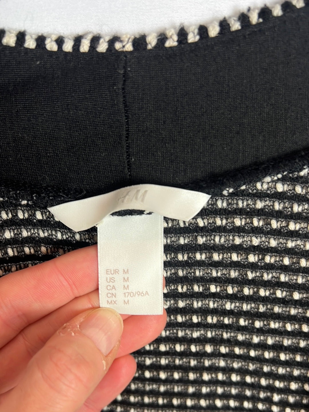 H&amp;M. Two-tone mottled jacket. TM