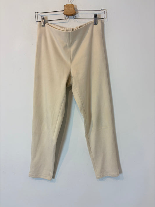 ADOLFO DOMINGUEZ. Pantalón textura color crudo