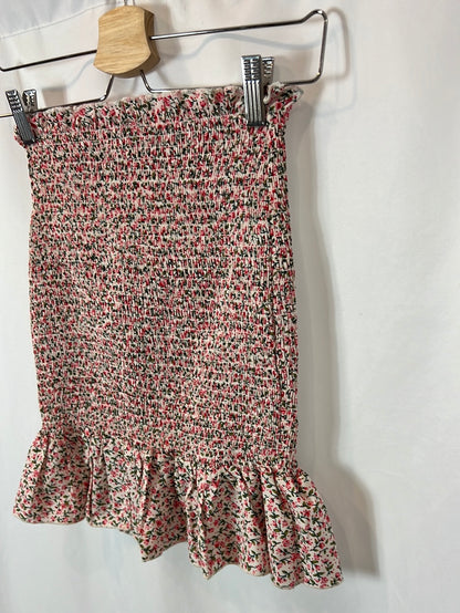 SHEIN. Faux Honeycomb Floral T.xs