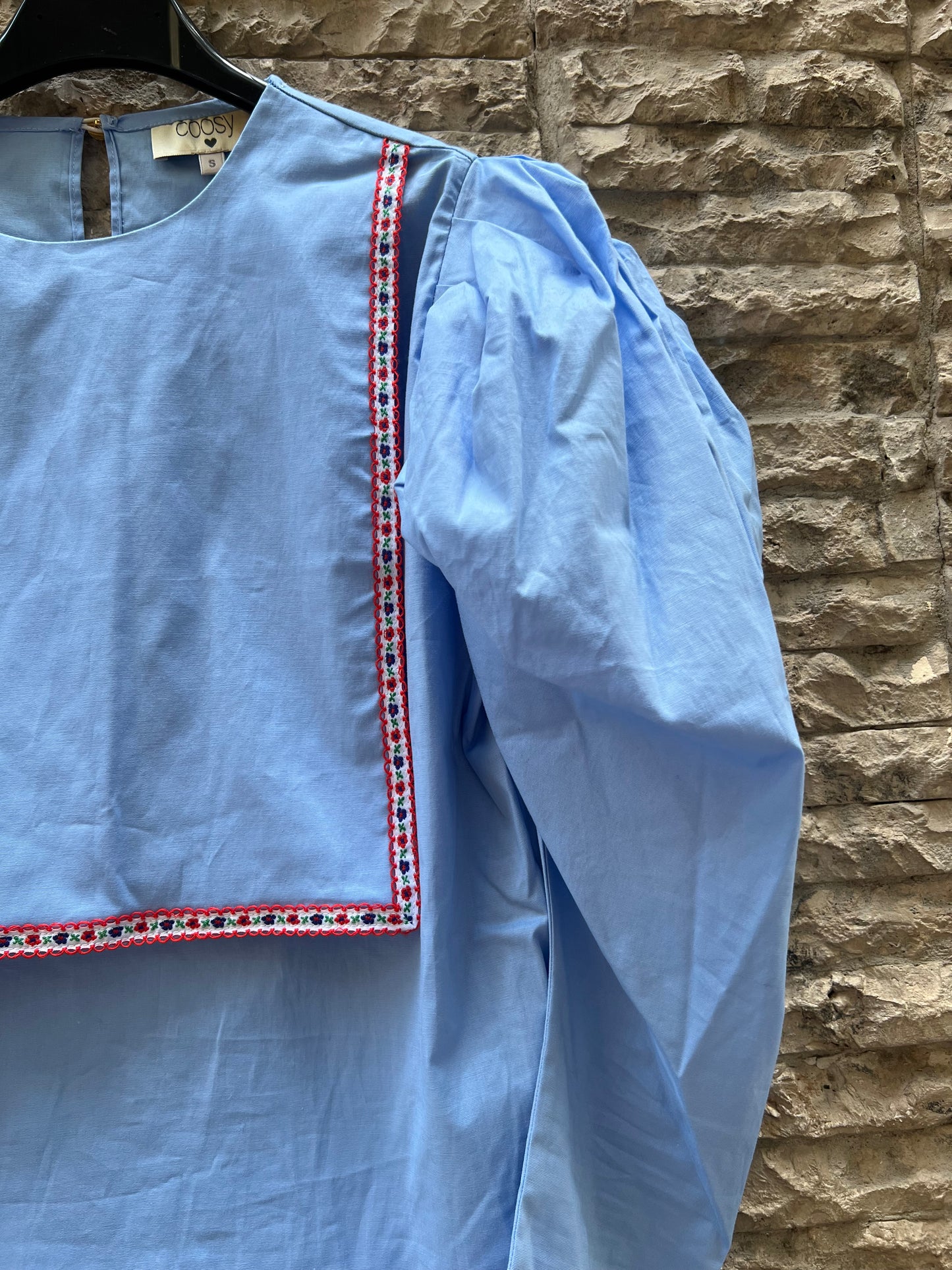 COOSY. Blouse with front detail Ts