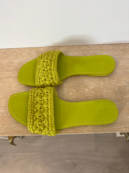 PARFOIS. Sandalia plana croché. T 37