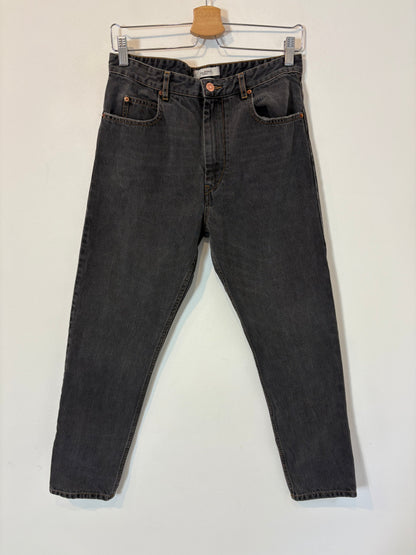 ZARA. Black stretch knit top. TL