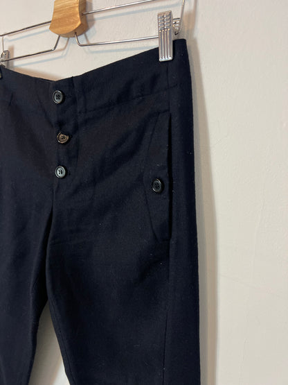 MARNI. Pantalón azul lana T.36