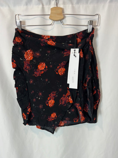 IRO. Short floral print skirt. Size 40