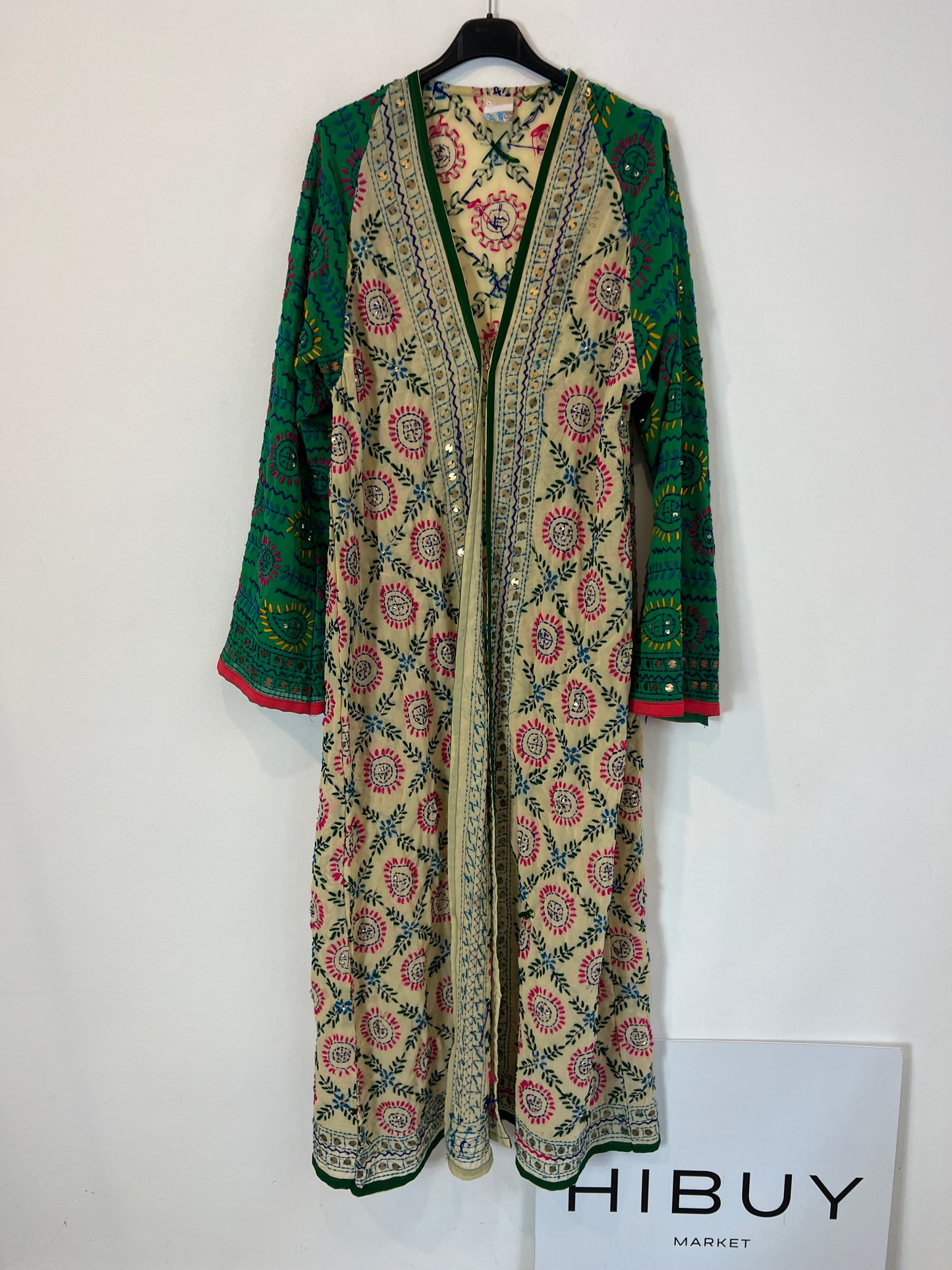 OTRAS. Kimono multicolor bordado TU(s/m)