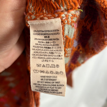 FREE PEOPLE. Multi color cardigan. T.S.