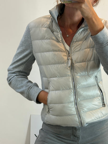 MACKAGE. Chaqueta gris doble textura ligera. T M