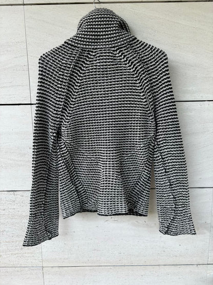 ZADIG & VOLTAIRE. Chaqueta punto mezcla cuello alto