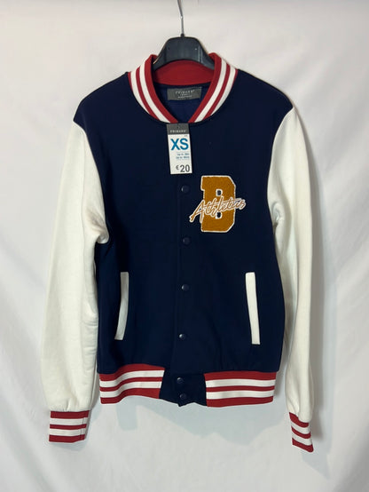 PRIMARK. Chaqueta  deportiva azul. T XS