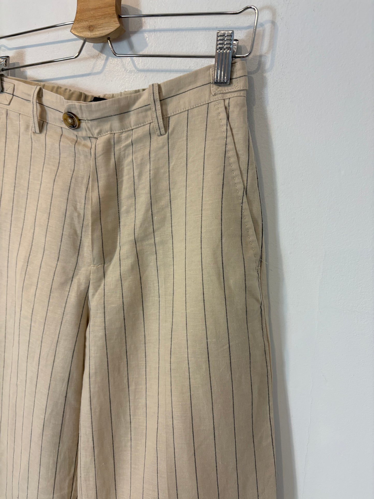 LLOYD´S. Pantalón pinzas rayas mezcla. T XS