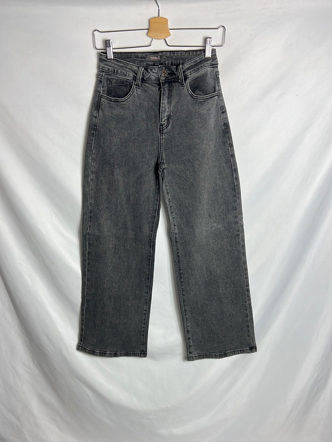 AZALEA. pantalón gris culotte T.s