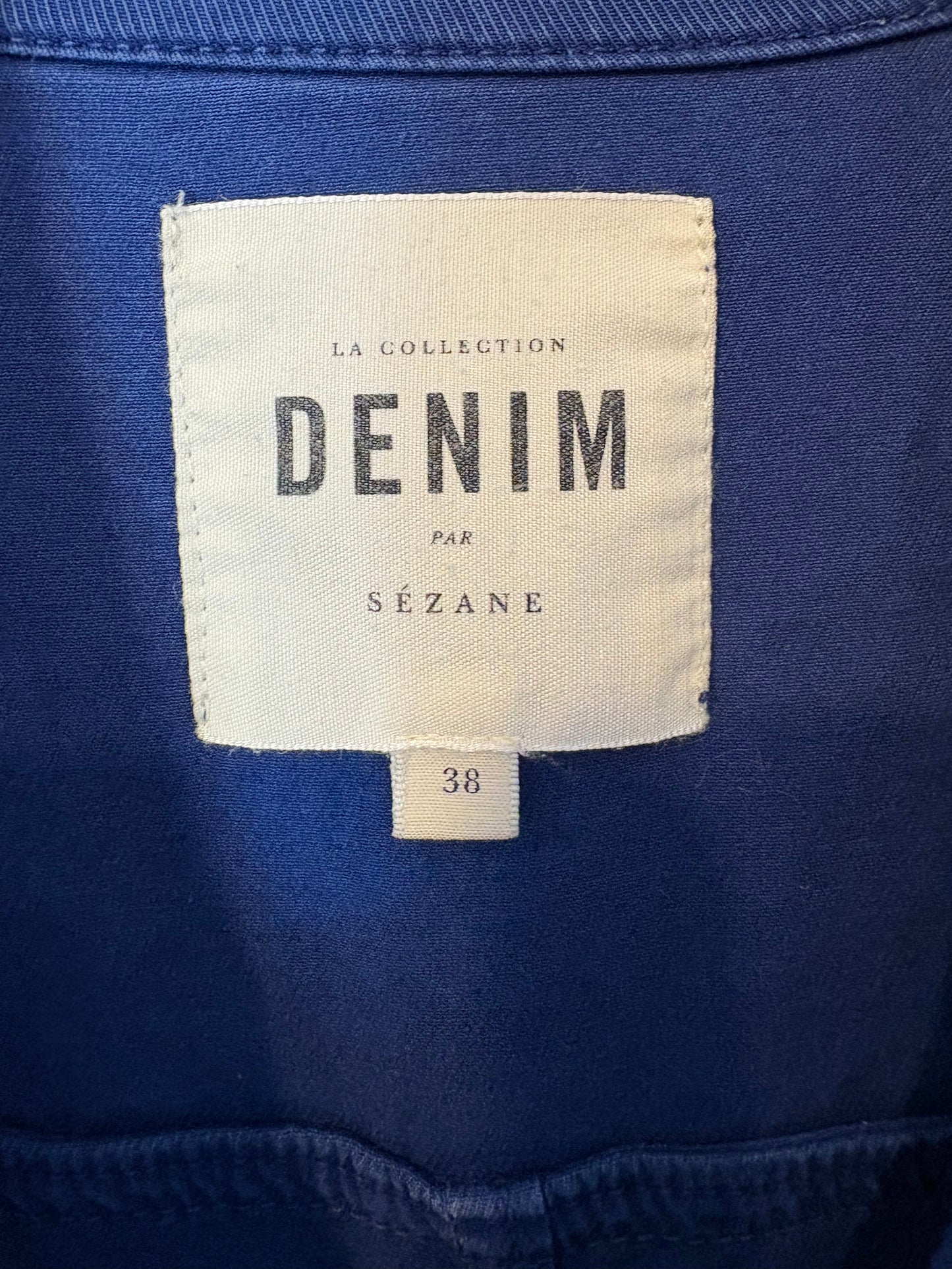 SÉZANE. Mono largo azul