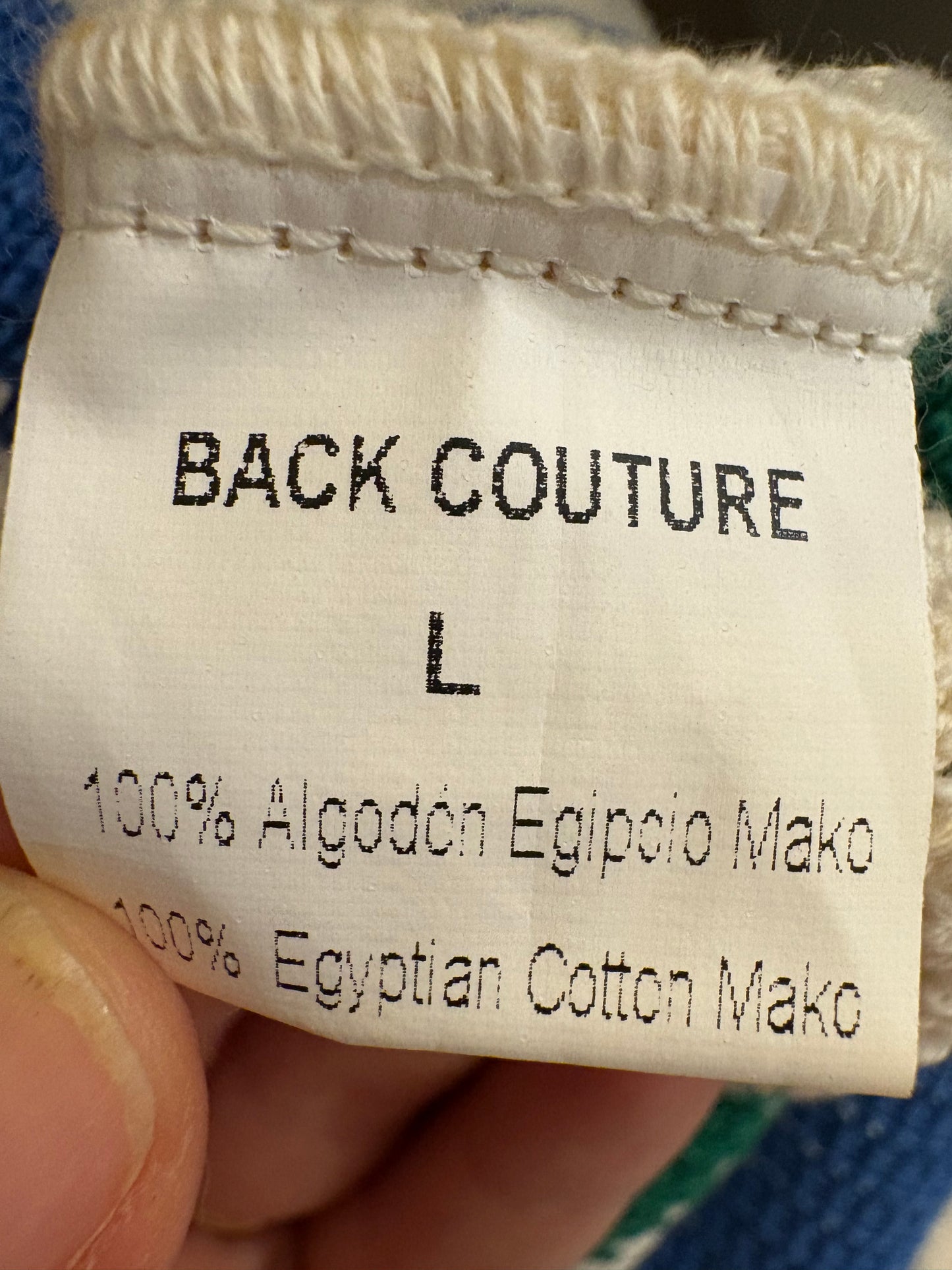 BACK COUTURE. Striped knit top TL (M)