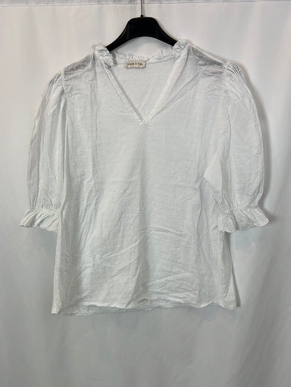 OTHERS. White plumeti top Tu(m)