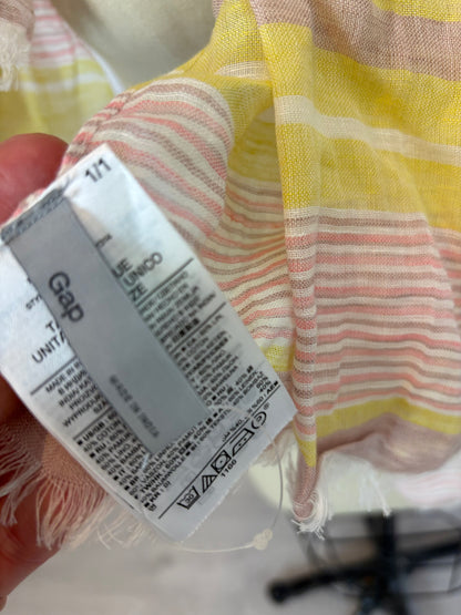 GAP. Fular lino rayas colores