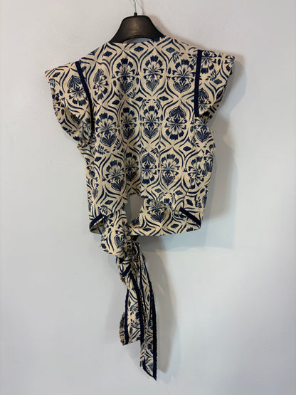 SOPHIE&LUCIE. Top cruzado estampado. T 34