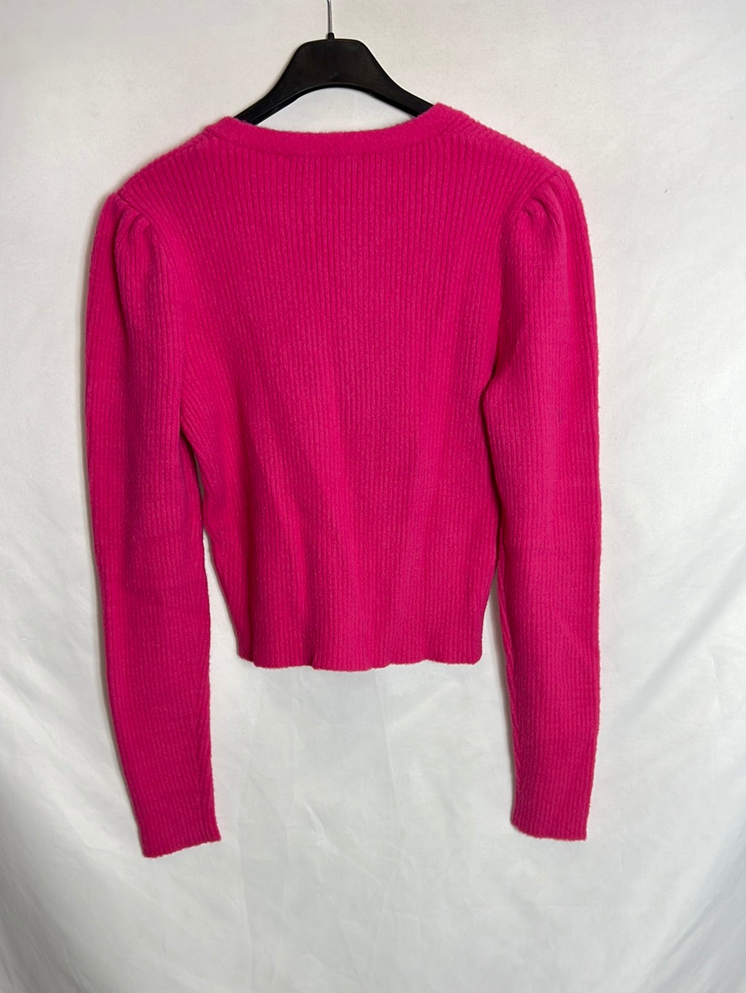 ZARA. Jersey rosa botones joya T.s