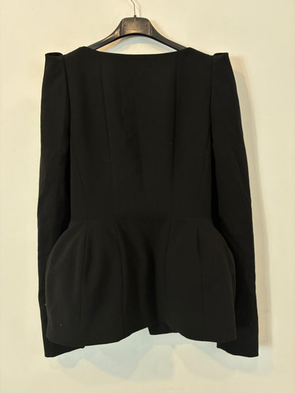 CIMER. Blazer negra detalle cintura