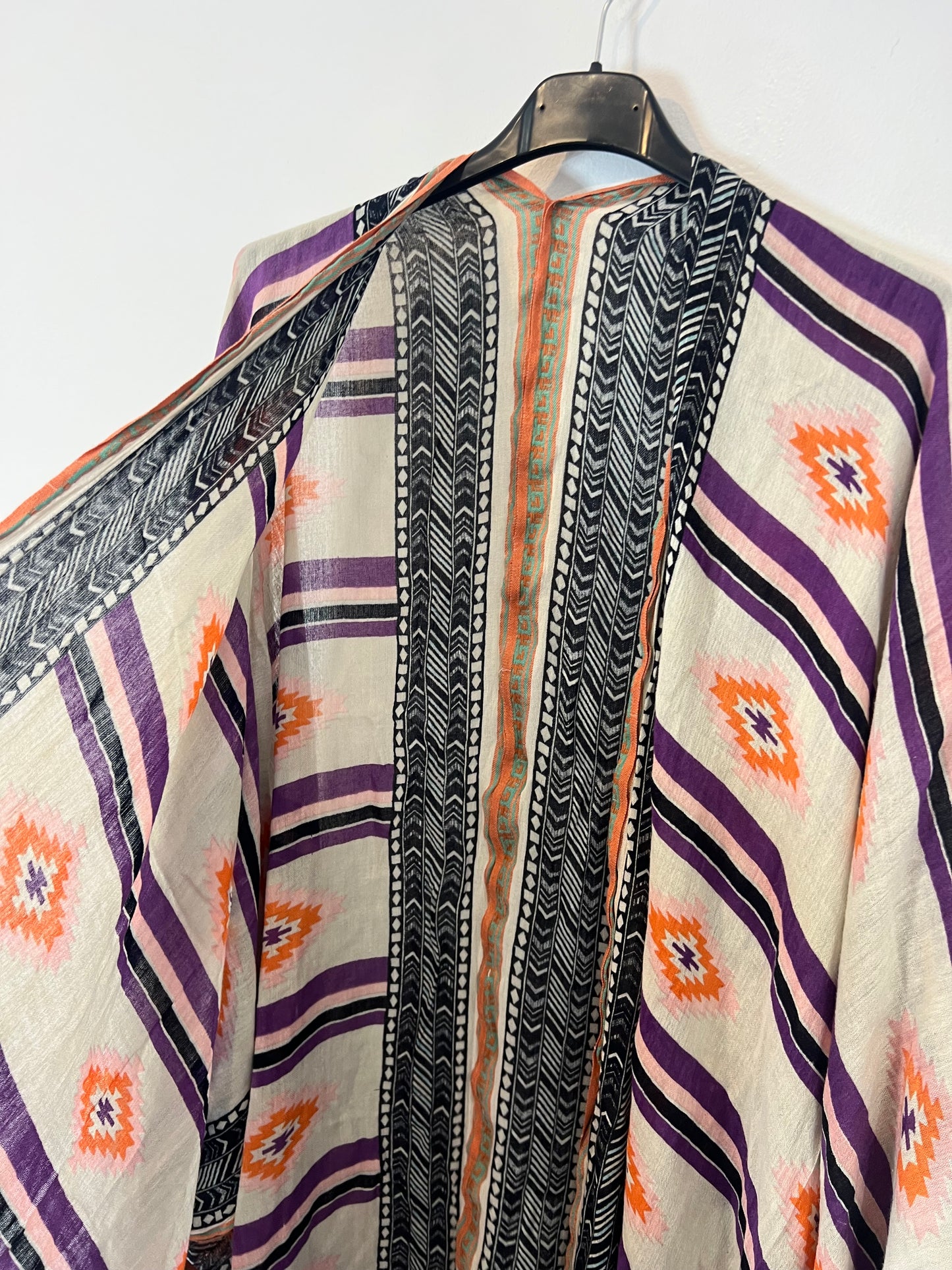 OTRAS. Kimono estampado étnico  TU(S/M)