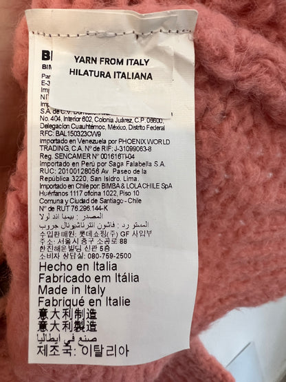 BIMBA Y LOLA. Jersey rosa. T M