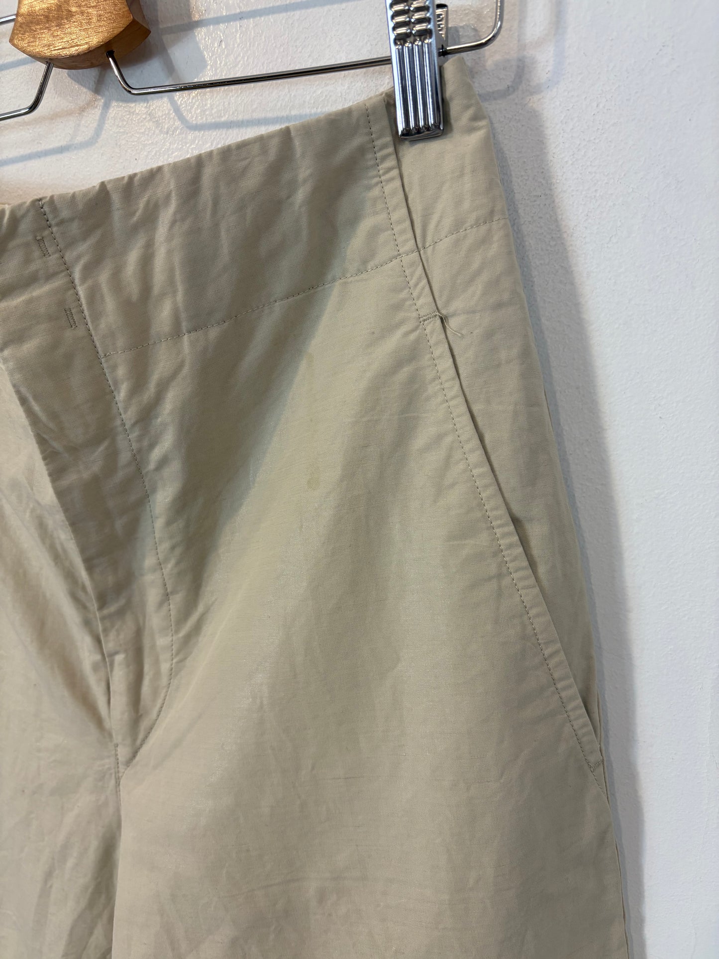 ISABEL MARANT. Pantalón beige mezcla