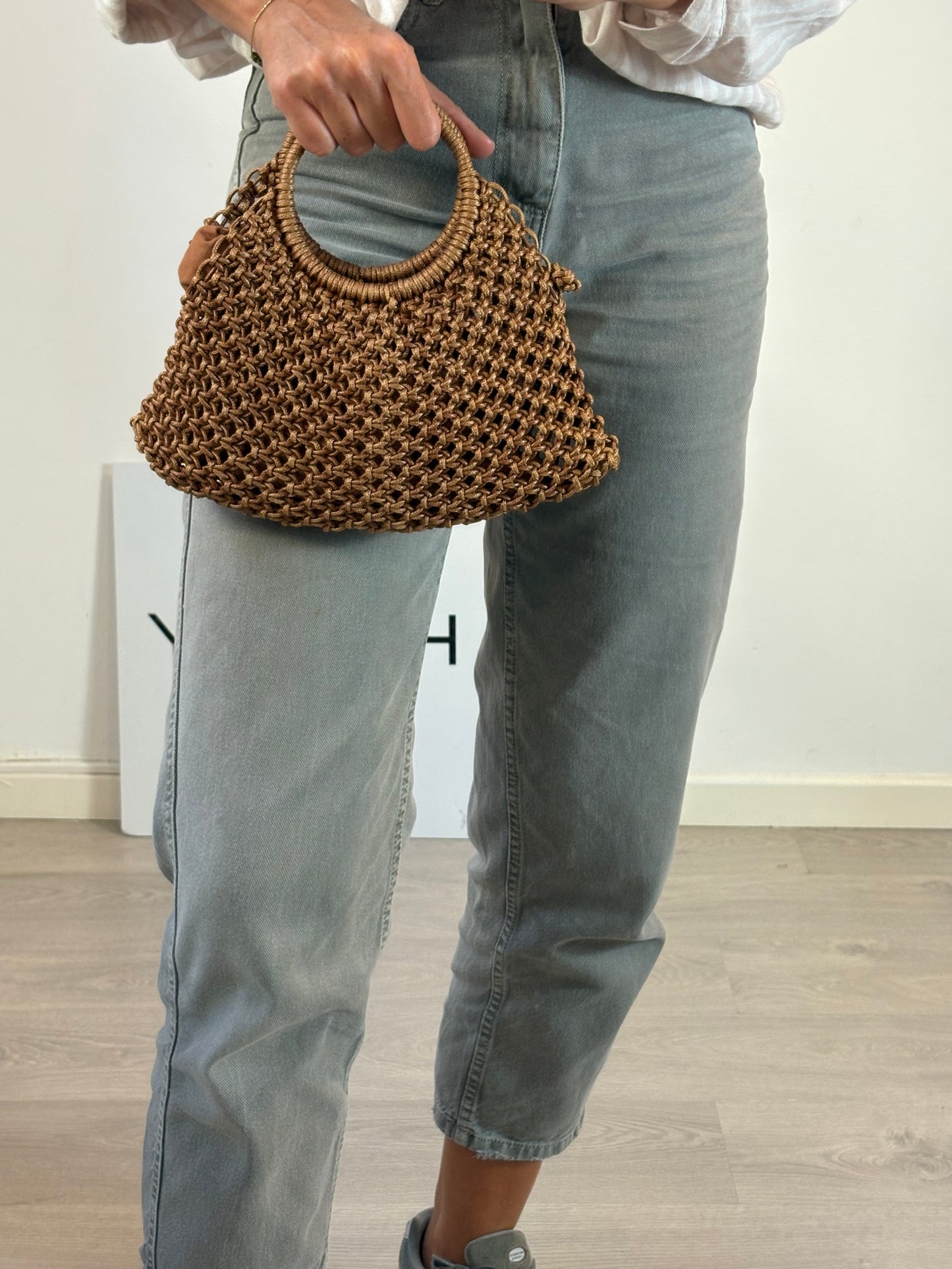 BARILOCHE. Houndstooth trousers size 36