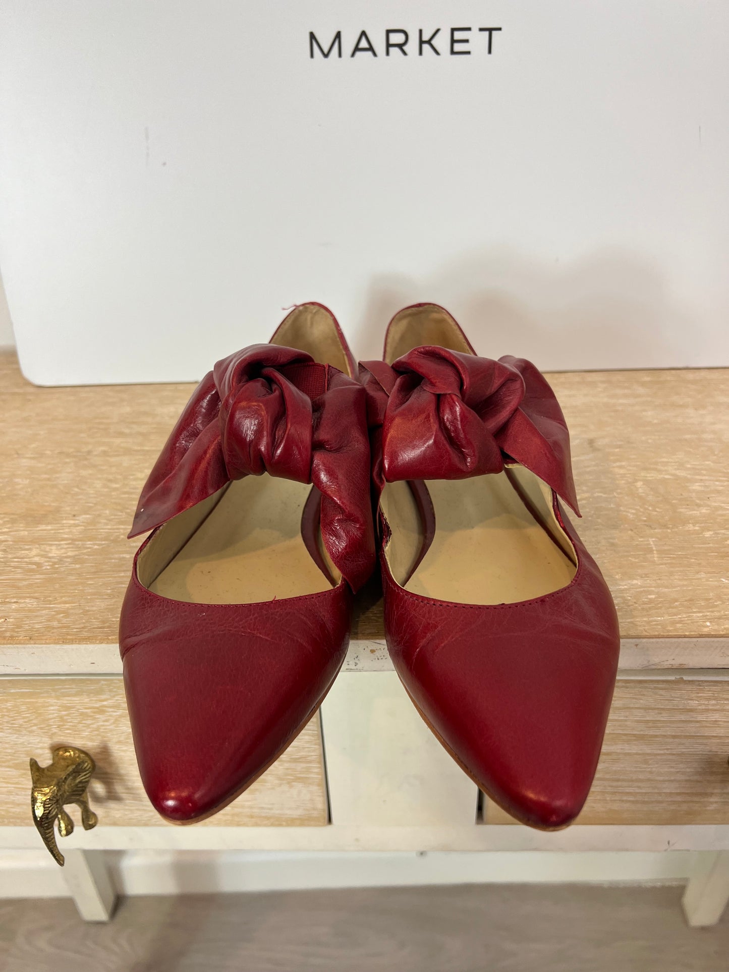 ZARA. Bailarina bureos lazada T.39