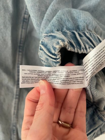 Cazadora denim volumen