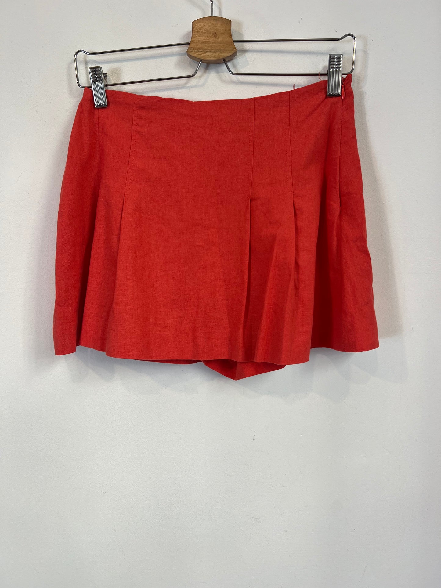 ZARA. Total look rojo blazer crop  y pantalón T.xs