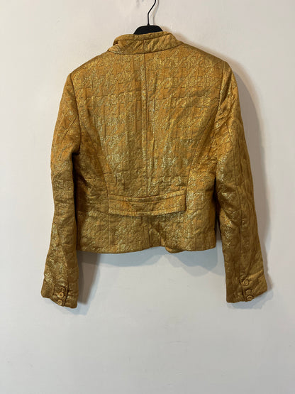 PINKO.Chaqueta dorada T.38