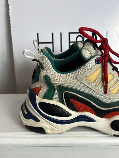 JESSICA BUURMAN. Zapatillas deportivas multicolor.  T 38.Tara)