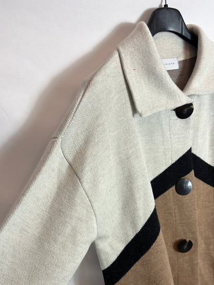 VIRIATO. Chaqueta punto jacquard T.s