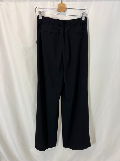 ELOGY. Flowy black wide-leg trousers T.xs