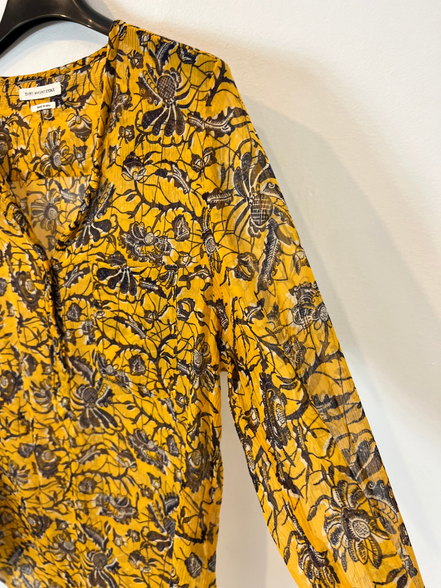 ISABEL MARANT ETOILE- Blusa seda flores