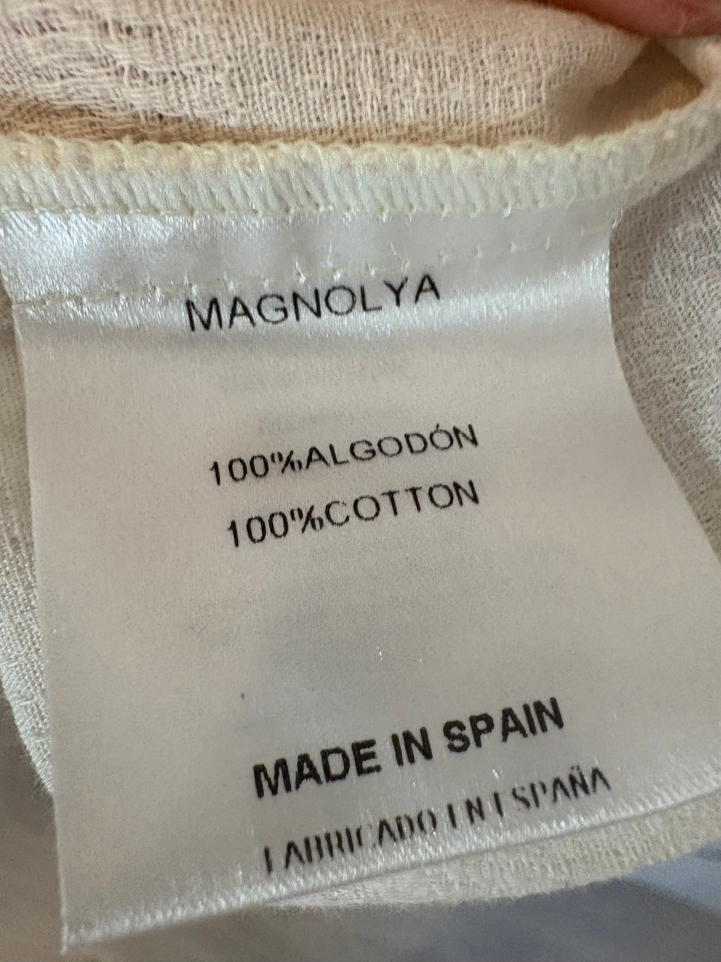 MAGNOLYA. Vestido largo bordados colores. T 00 (S)