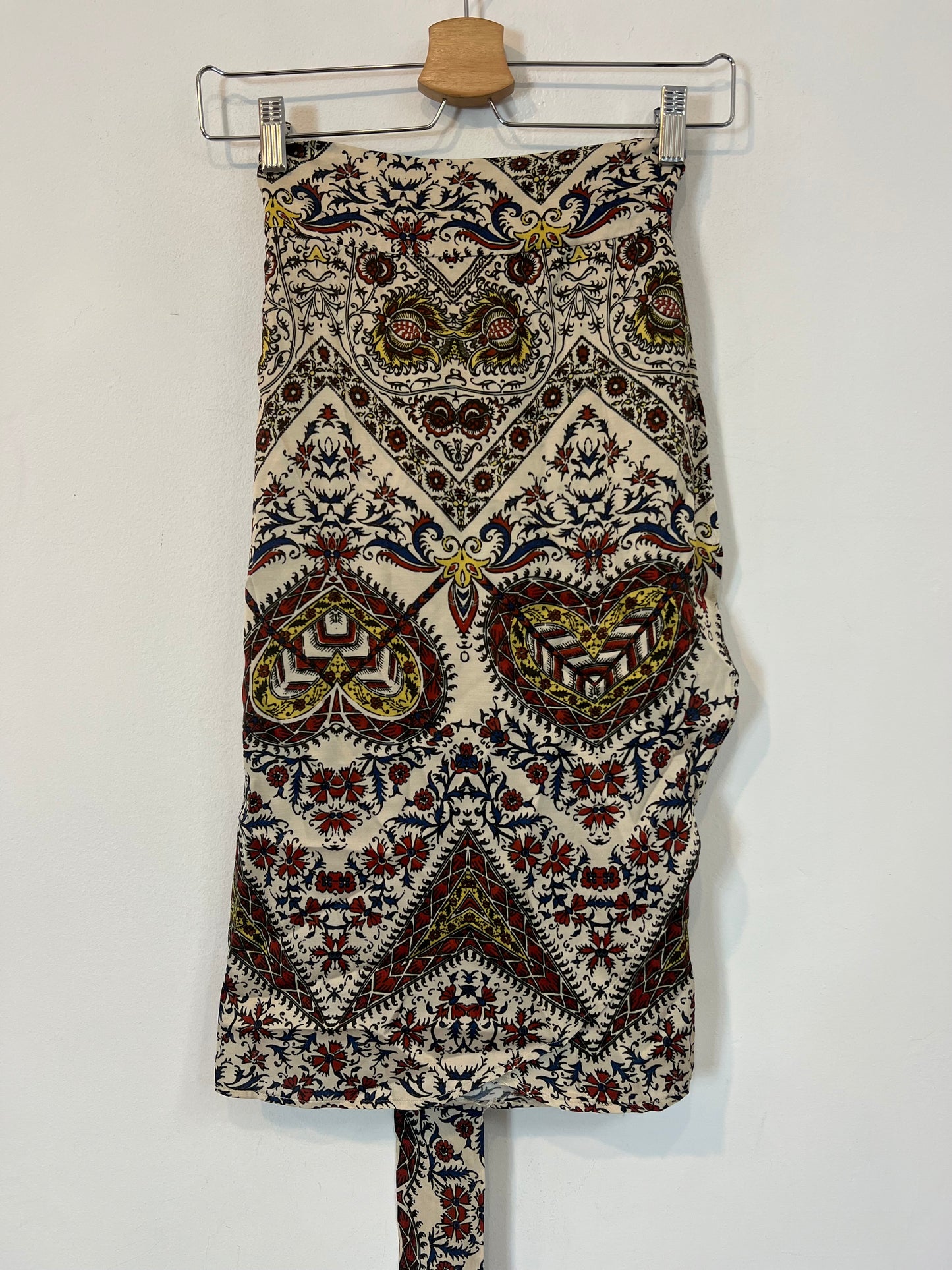 OTRAS. Falda midi cruzada T.u(s/m)