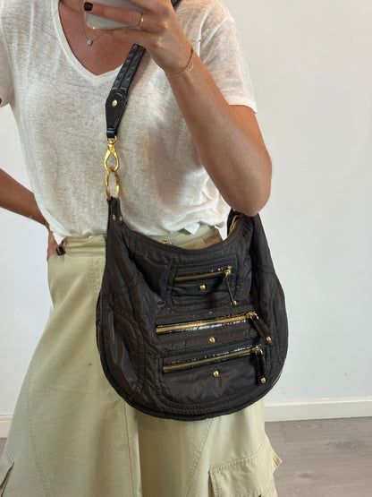 TOD'S Quilted Bag with Zippers