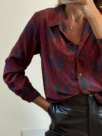 OTRAS. Blusa fluida vintage