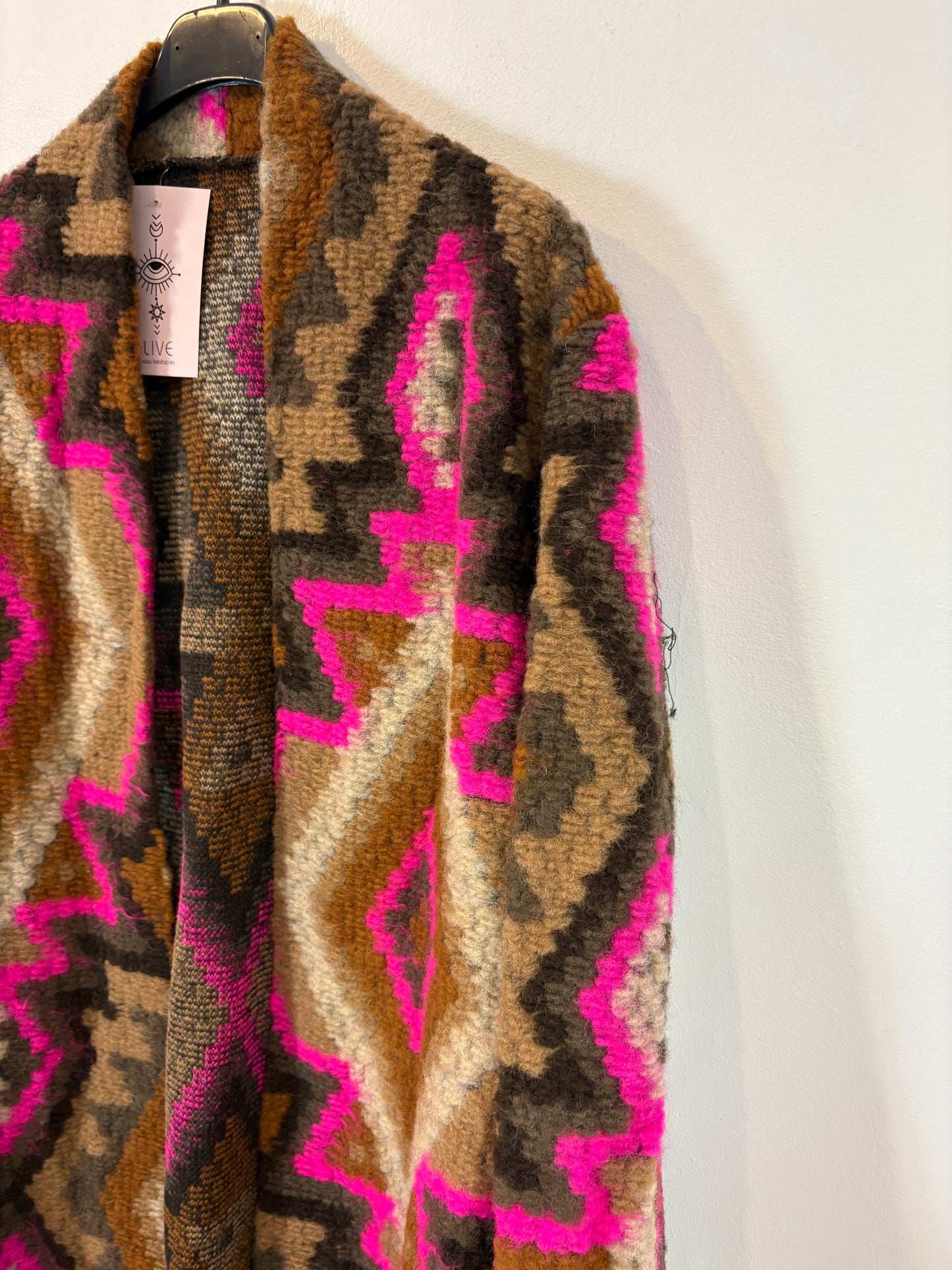 OTRAS. Chaqueta texturas colores. T M