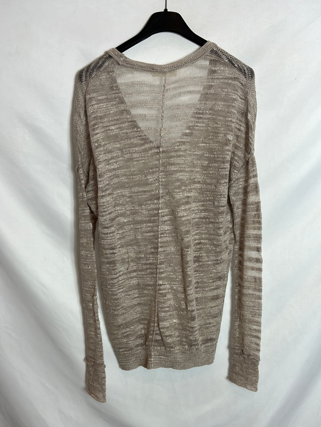 AMERICAN VINTAGE. Beige flecked sweater. TS