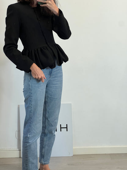 ZARA. Coral beaded jacket. TS